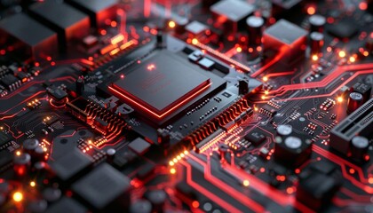 Graphical processing unit GPU architecture diagram, ideal for tech hardware reviews or computer engineering courses
