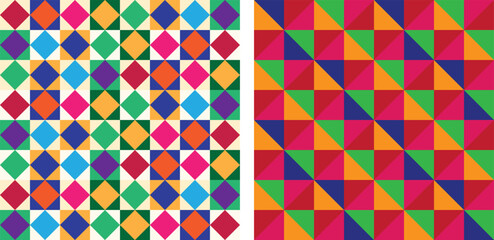 Phulkari Pattern, Indian Kurtis Digital Print, Design. Geometric Pattern. Phulkari In Pakistan and Digital designed motif and kalamkari design, Textile Clothing 