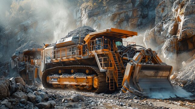 the crushing of stones in a quarry will cover railway tracks with dust and dirt caused by heavy indu