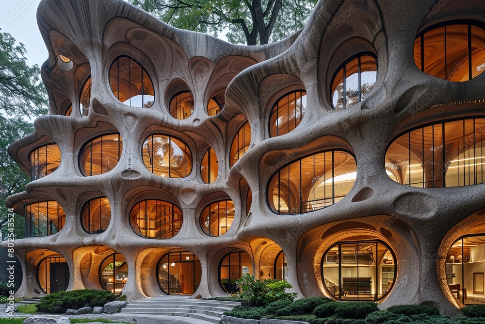 Biosphere Tower: A Tree-shaped Architecture Featuring Living Spaces and ...