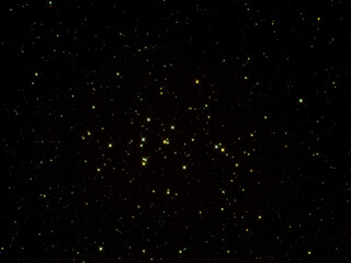 Wall Mural - An open star cluster in outer space