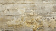 The surface appears to be a flat wall or canvas. It has a beige base color with horizontal lines suggesting layers or panels. Visible stains, marks, and discolorations are spread across the surface