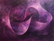 Ethereal Purple and Pink Twisting Organic Forms in Constant Motion Conveying a Sense of Growth Renewal and Metamorphosis