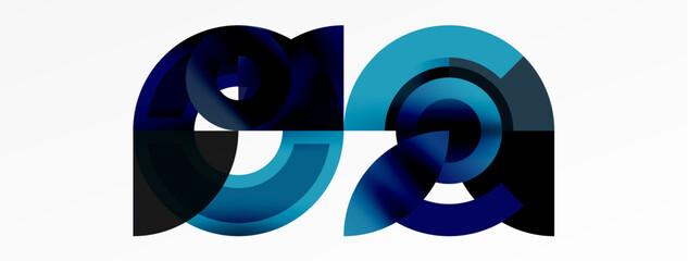 Aufkleber - A sleek logo featuring a blue and black color scheme with the letter A at its center. Represents a brand specializing in automotive tire products