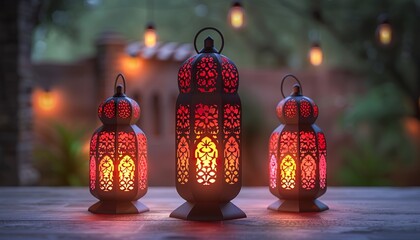 Sticker - Arabic lantern dates