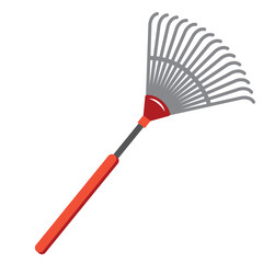 Poster - planting equipment lawn rake