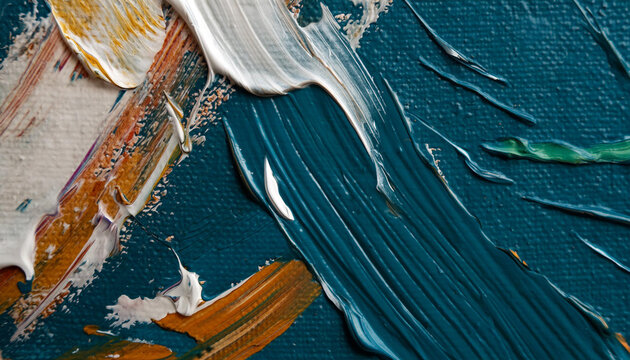 abstract oil paint texture on canvas, background; design element for your project