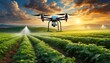 Aerial Innovations: Smart Farm Drones Revolutionize Crop Spraying
