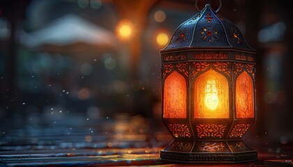 Poster - Vintage arabic lantern