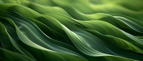Poster - Abstract leaf texture background with smooth wavy lines, elegant and modern background. high resolution