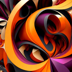 design, wave, illustration, wallpaper, art, curve, color, light, backdrop, texture, orange, vector, pattern, line, shape, fractal, red, motion, swirl, black, colorful, business, blue, backgrounds, flo