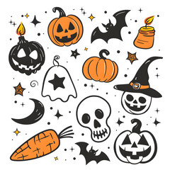 Wall Mural - halloween pattern