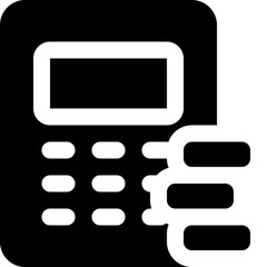 Sticker - calculator icon