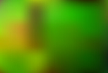 Poster - Light Green, Yellow vector blurred shine abstract template.
