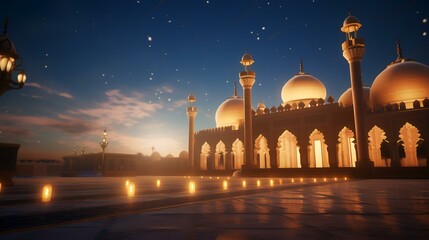 Wall Mural - Sheikh Zayed Grand Mosque in Abu Dhabi, United Arab Emirates