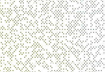 Poster - Light Green, Yellow vector cover with spots.