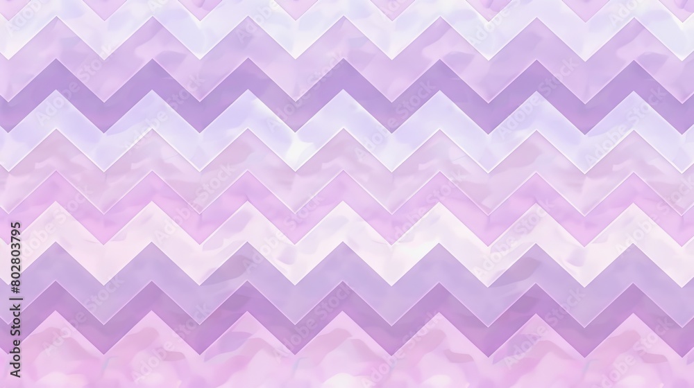 Seamless Pattern Chevron Style with Lilac Background Digital Paper Template