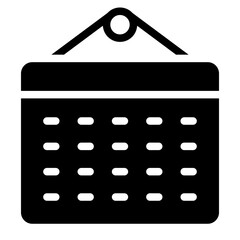 Poster - Calendar or appointment schedule icon