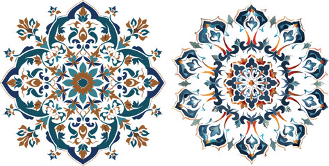 Elegance Oriental Arabic Pattern, arabesque islamic ornament decor