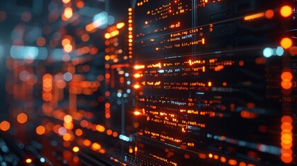 Aufkleber - A close-up view of a computer screen with syntax highlighting, representing the beauty and complexity of code.