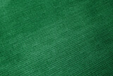 Fototapeta Tęcza - Textured corduroy furniture fabric in green colors