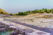 Ruins of ancient Roman-Byzantine city Bet Shean (Nysa-Scythopolis)