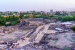 Sunset view of the ancient Roman-Byzantine city of Bet Shean