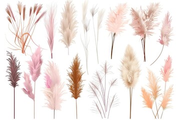 Poster - Vibrant feathers in various hues, perfect for creative projects