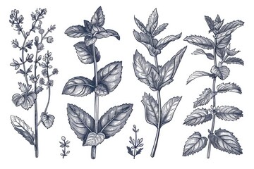 Poster - A variety of different types of plants, perfect for botanical designs