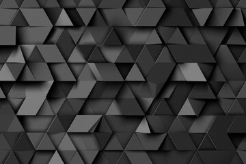 Aufkleber - Black and white photo of cubes, suitable for modern design projects