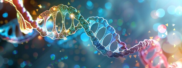 Poster - Diagrams illustrating the structure of DNA