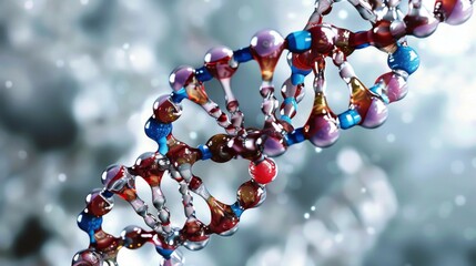 Sticker - Diagrams illustrating the structure of DNA