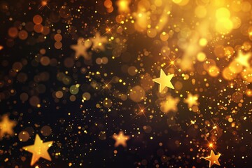Poster - A beautiful image of stars shining in the night sky. Perfect for various design projects