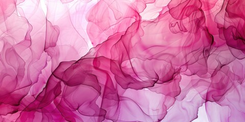 Aufkleber - Abstract painting of swirling pink and purple smoke. Ideal for artistic projects