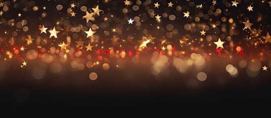Poster - A festive background for Christmas and New Year s Eve celebrations with copy space image