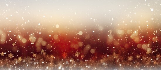 Aufkleber - A festive background with Christmas holiday vibes and ample space for images