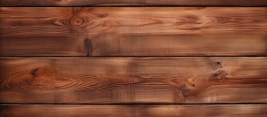 Aufkleber - A brown wooden board as a horizontal or vertical background template with empty copy space for your text design or words