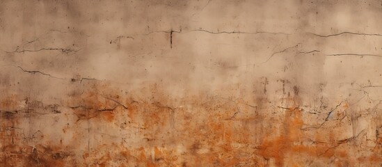 Poster - A close up copy space image depicting a textured concrete wall serving as a background