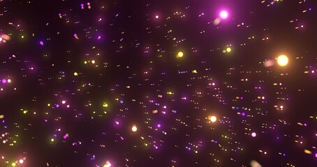 Poster - light wave background, 3d Rendering, Abstract Background, Light Background, Color Background