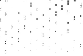 Poster - Light Silver, Gray vector background with rectangles.