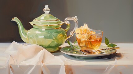 Wall Mural - tea