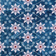 Batik pattern design illustration for printing