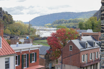 Sticker - Houses from Harpers Ferry