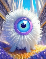 Sticker - eye of the monster