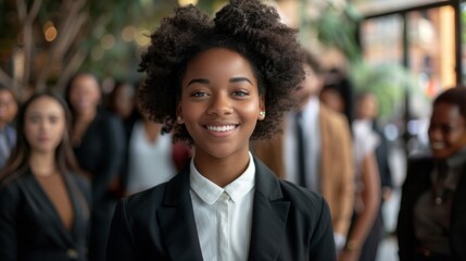 Poster - Confident Professional Woman Smiling