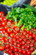 Cherry tomatoes at market