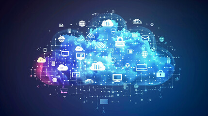 Poster - a diverse array of software-as-a-service (saas) applications accessible via the cloud, catering to d
