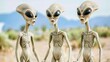 Aliens on the planet Earth