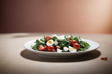 Canvas Print - salad with tomatoes