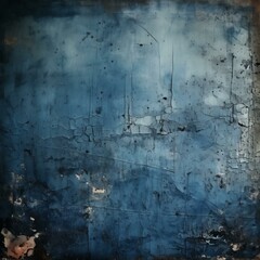 Wall Mural - Blue grunge texture background